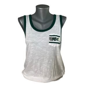 Victoria's Secret PINK Women's Michigan State Spartans MSU Tank Top Size Medium